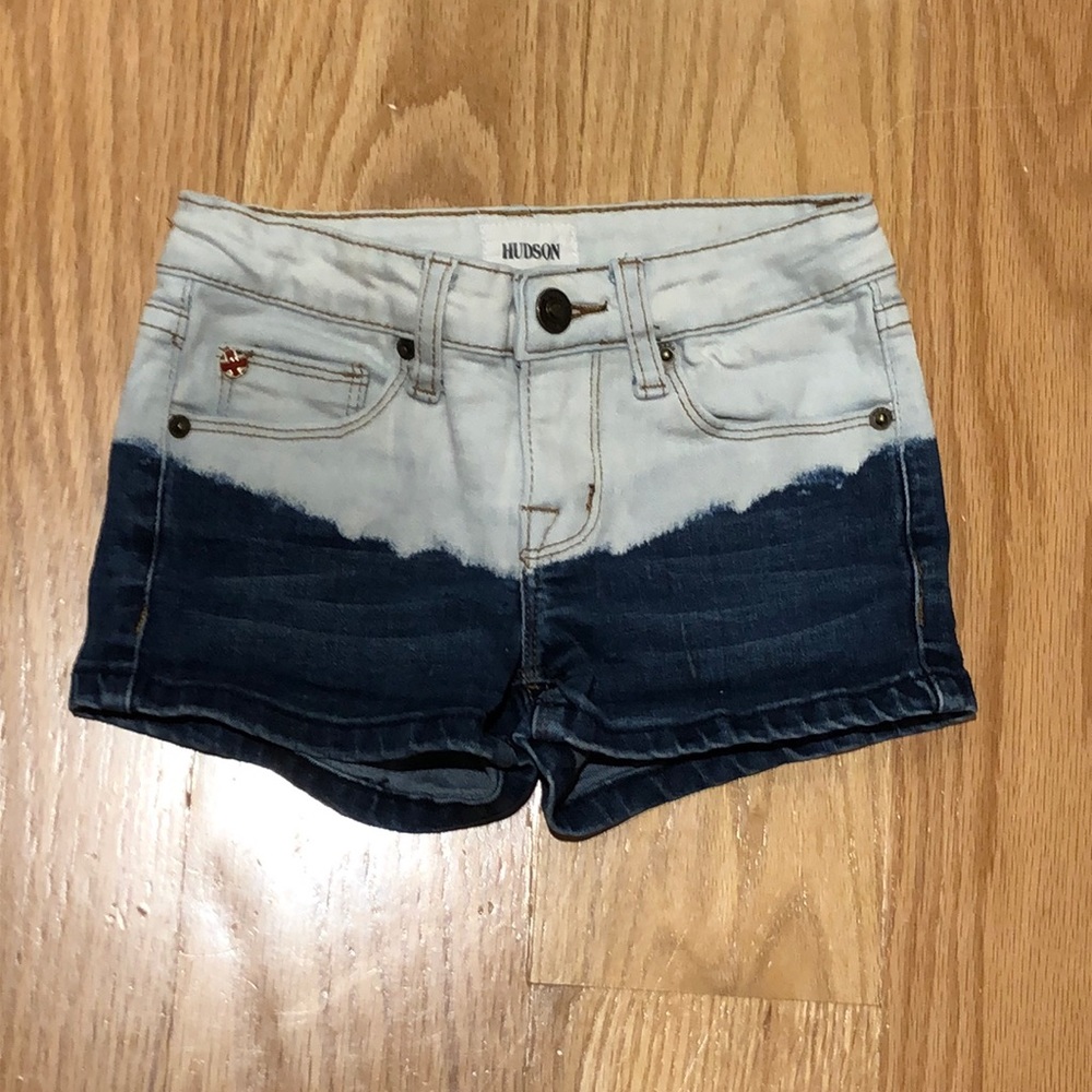 Hudson Bleach dipped Jean shorts!!